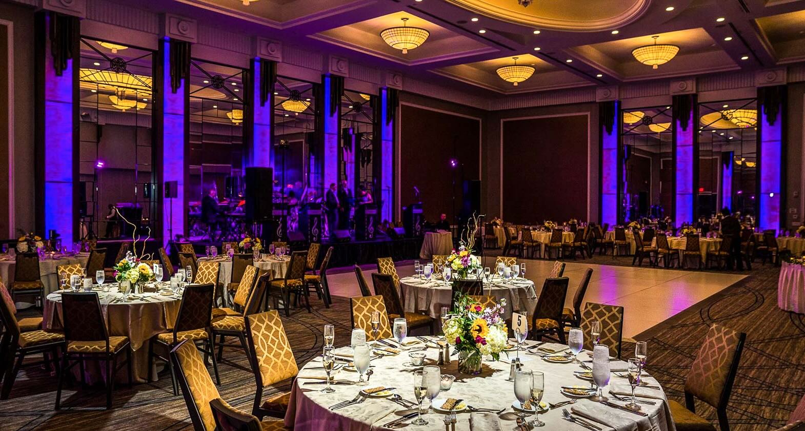 interior of sheraton ballroom