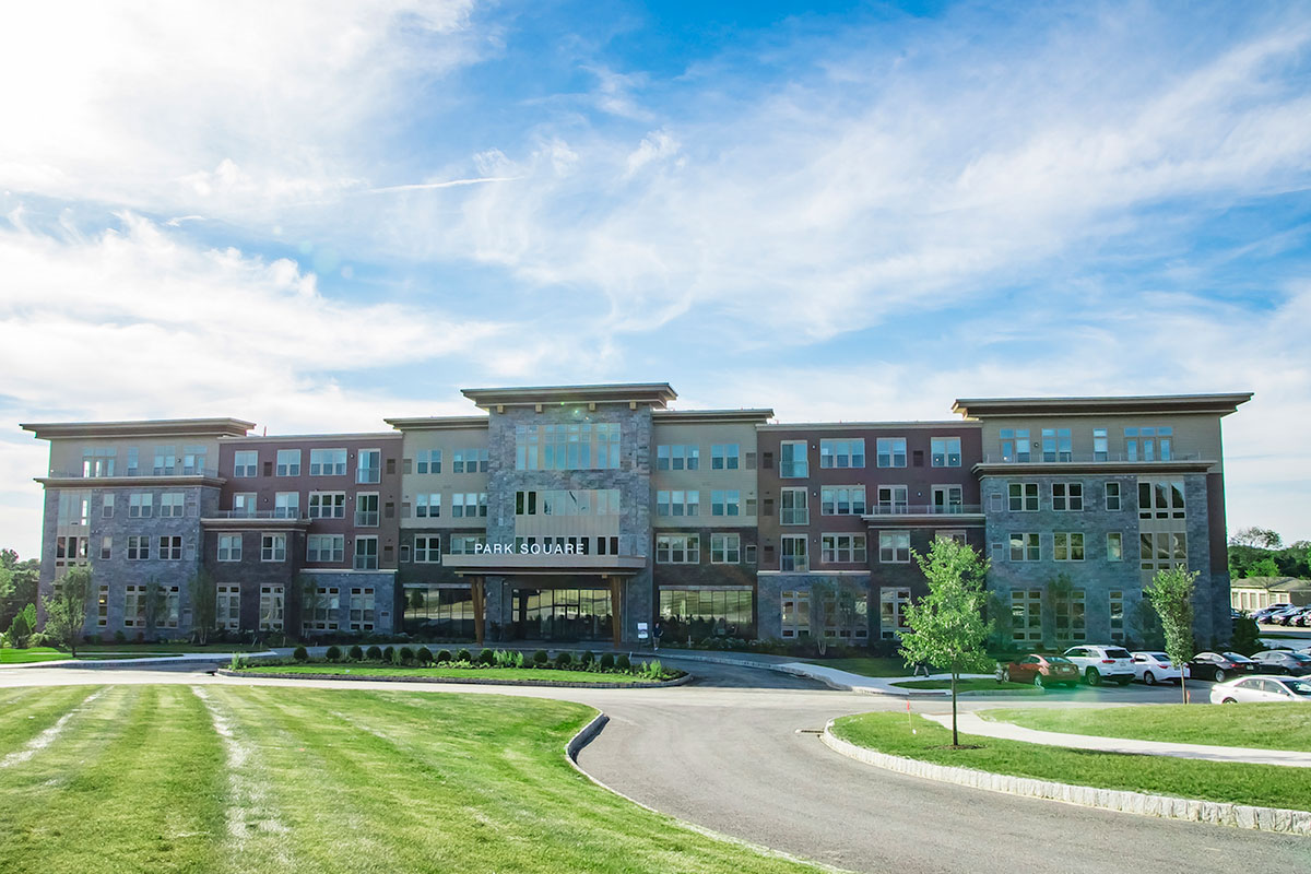 apartment building entrance