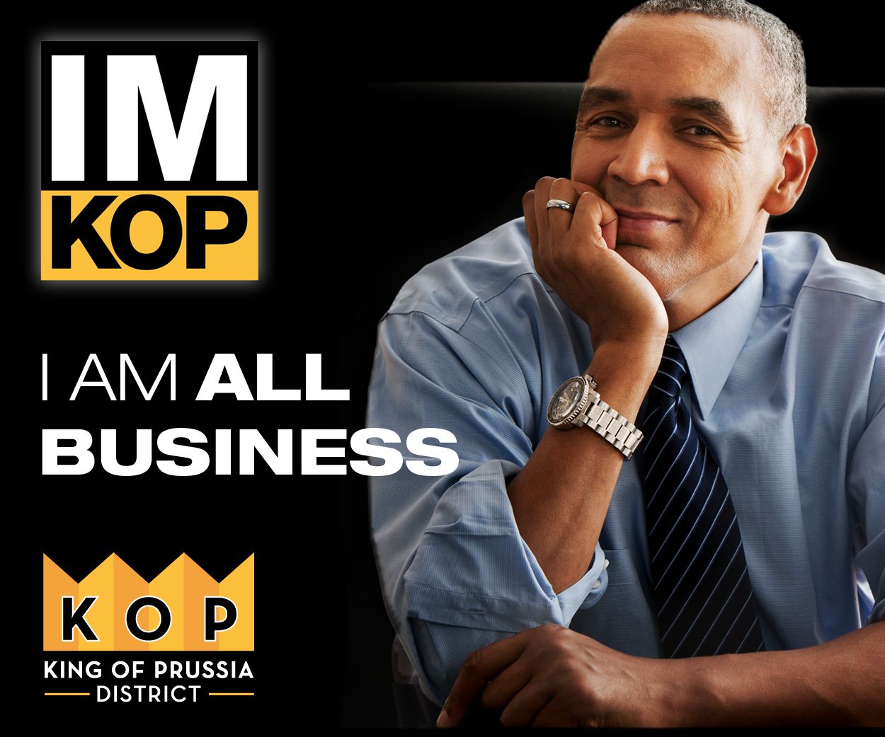 advertisement with IM KOP