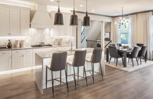 interior of kitchen