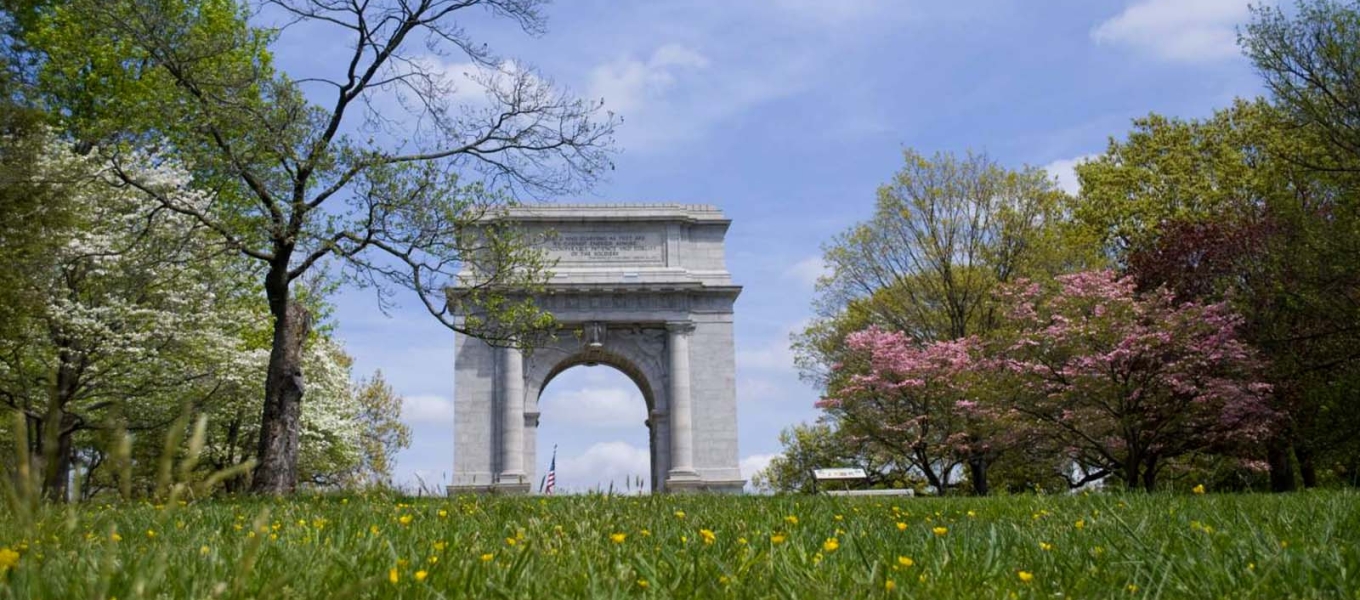 valley forge national historic park arch