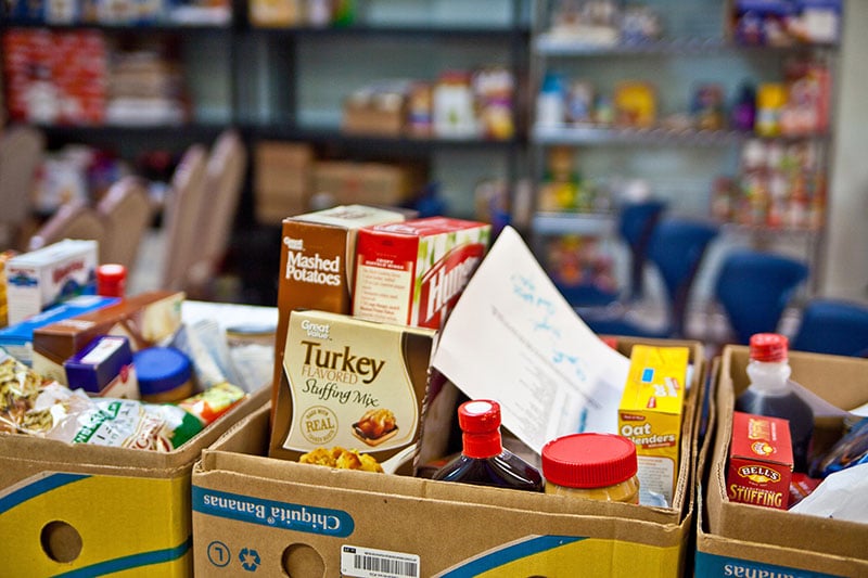 box of food
