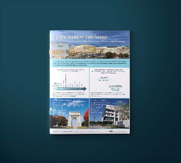 mock up of a report cover