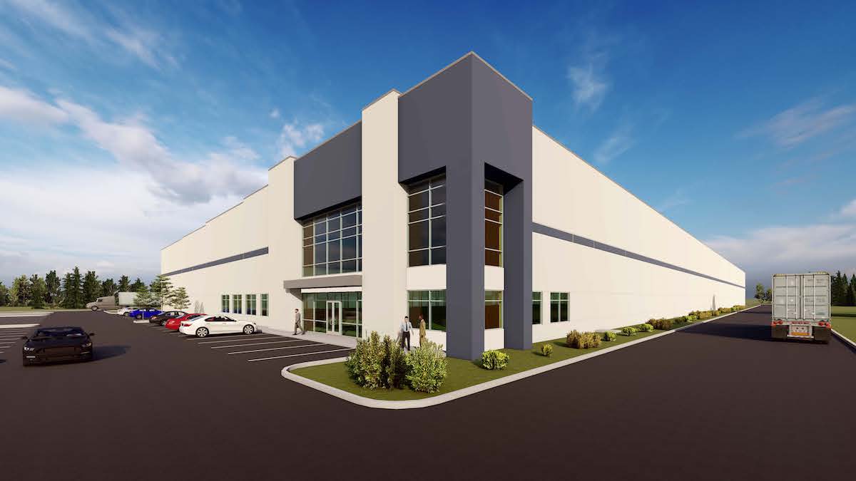 artistic rendering of exterior of building