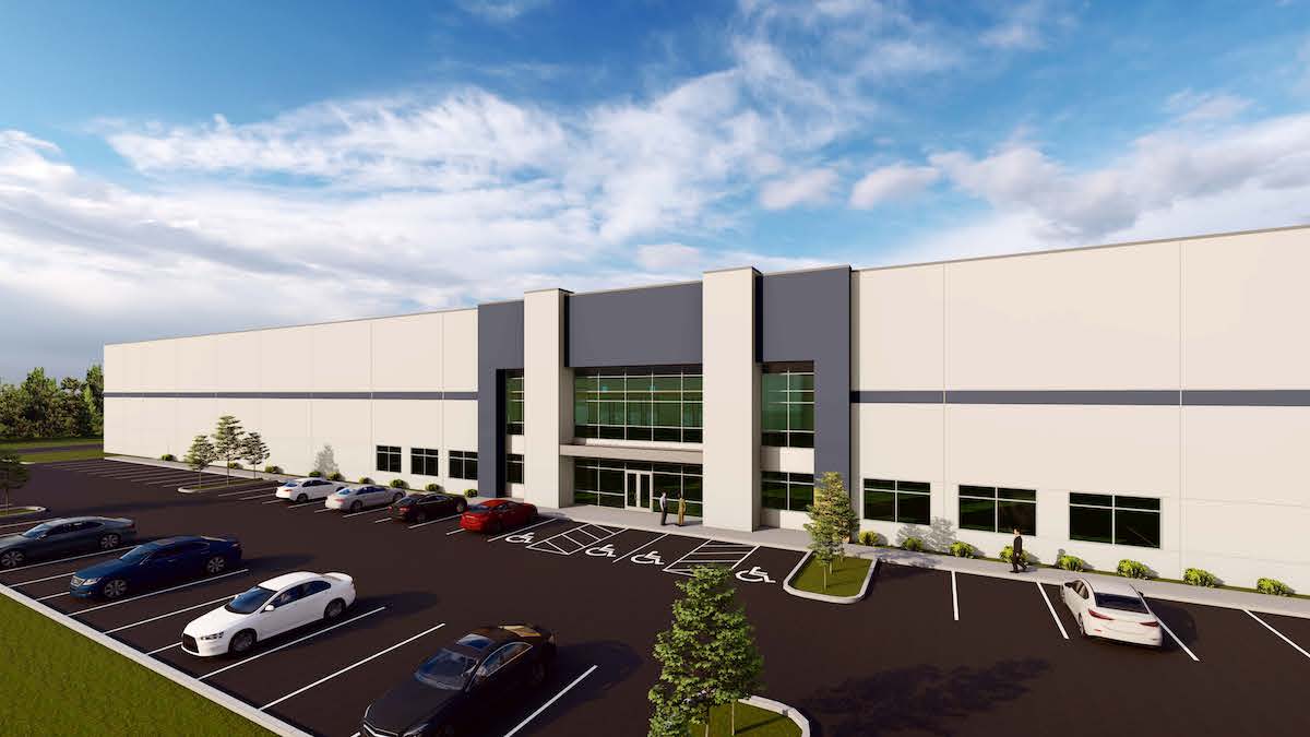 artistic rendering of exterior of building