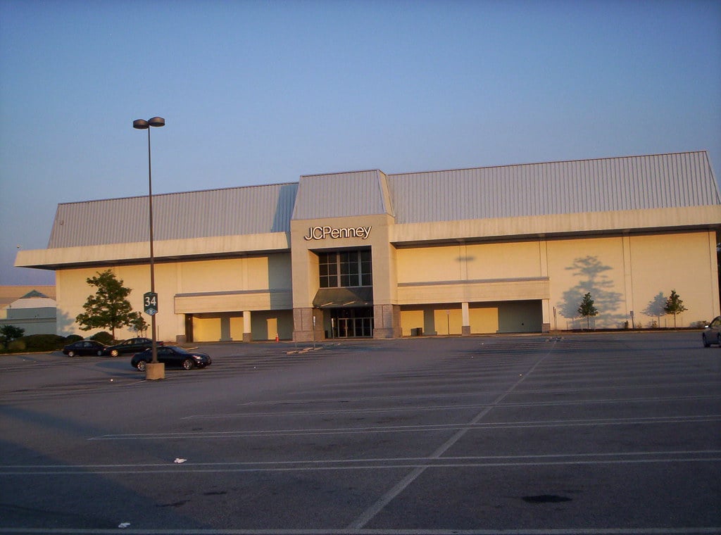exterior of jcpenney