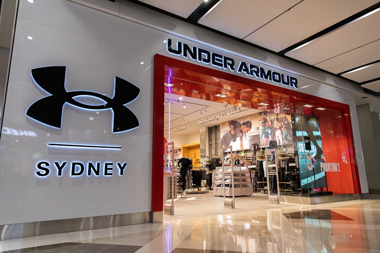 grafiek Extra kaart Now Open: Under Armour – King of Prussia District
