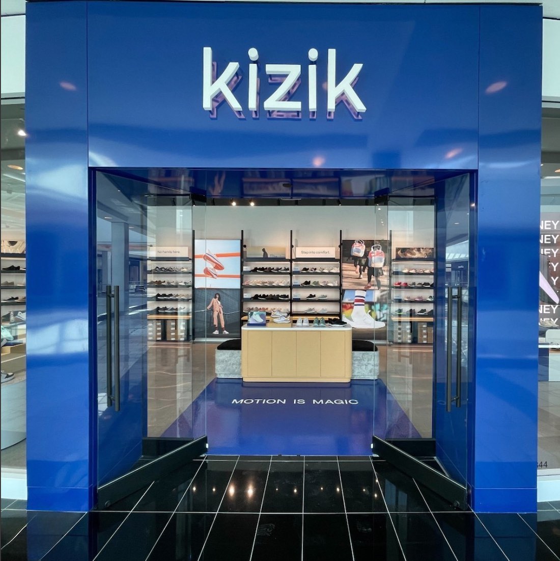 exterior of Kizik store