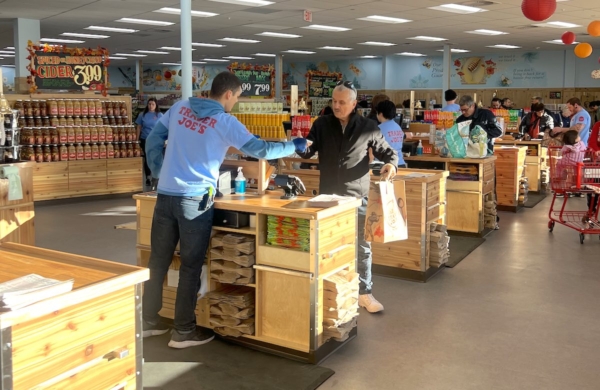 interior of a trader joes store