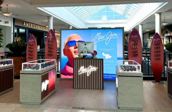 image of kiosk store inside of a mall