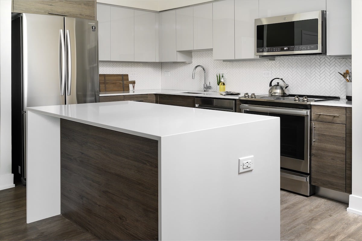 modern looking kitchen