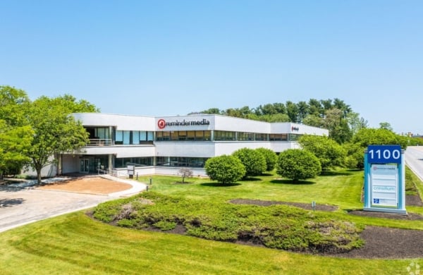 exterior of an office building