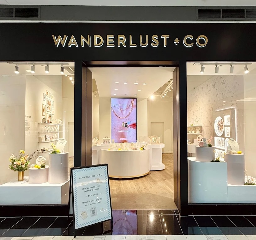 exterior of wanderlust & co store