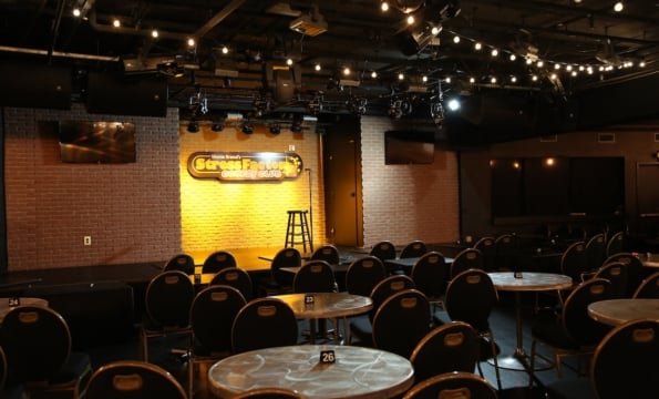 interior of stress facotry comedy club