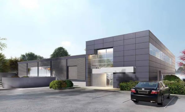 rendering of a building