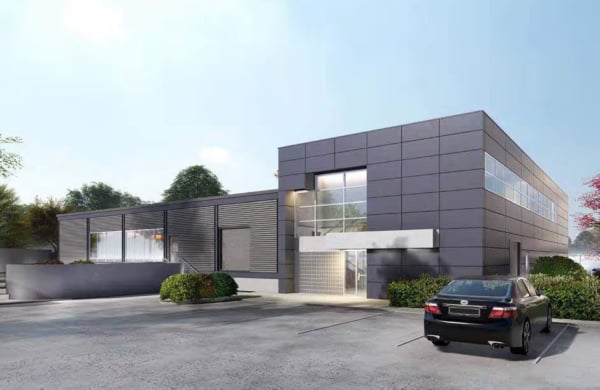 rendering of a building