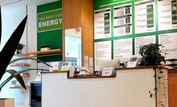 interior of the b12 store