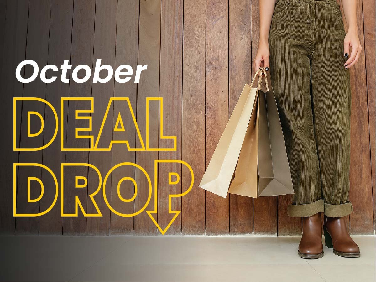 October Deal Drop graphic