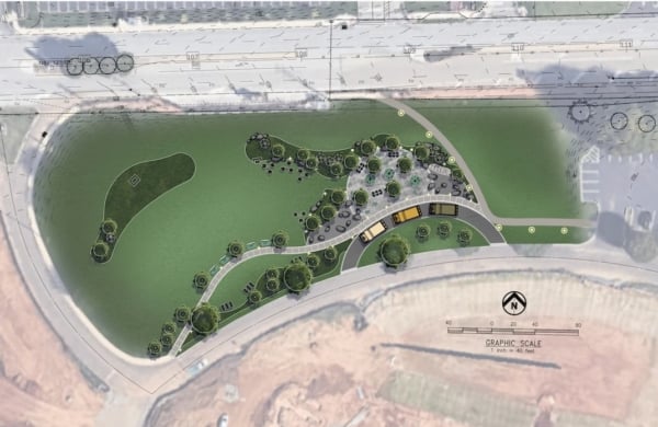 Rendering of Recharge Park