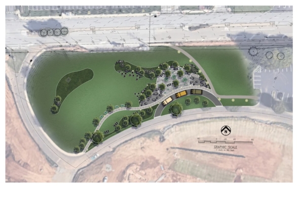 rendering of recharge park in king of prussia