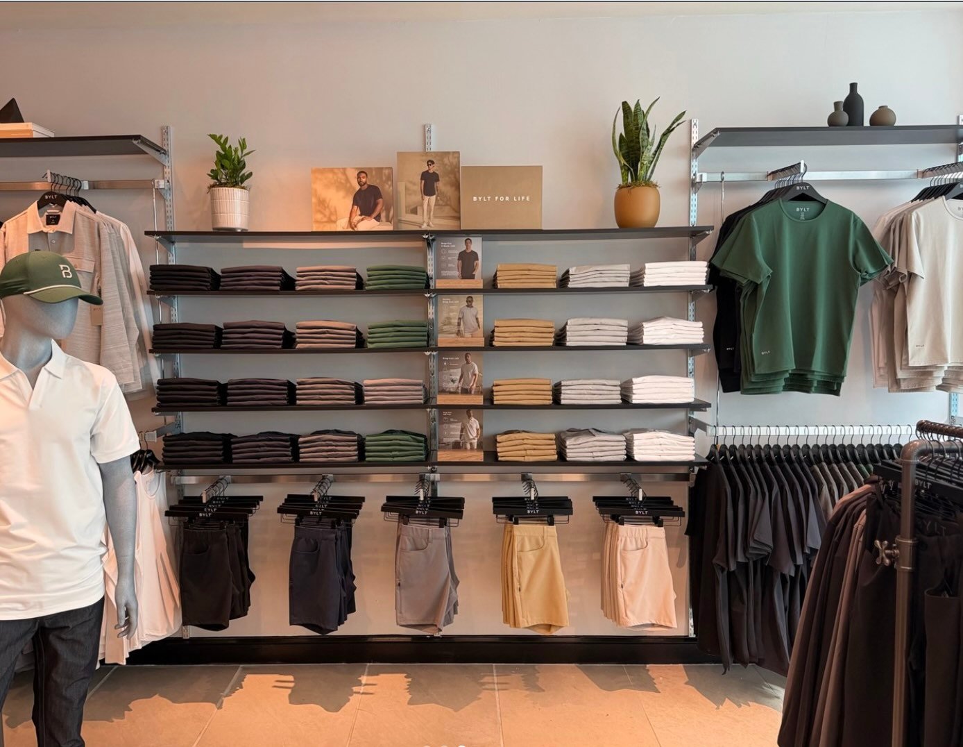 Interior of BYLT store