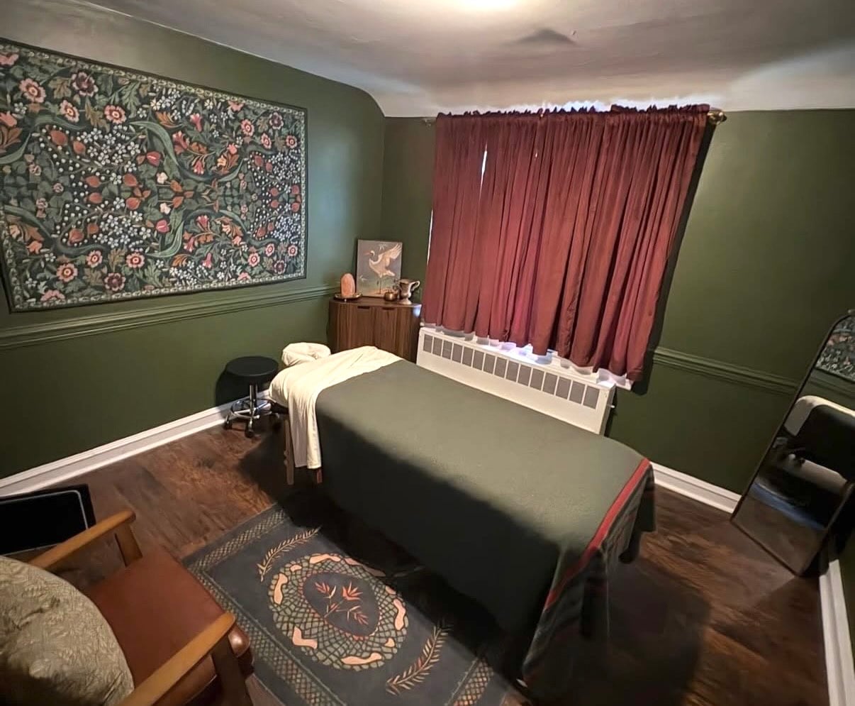 interior of a massage room at REST
